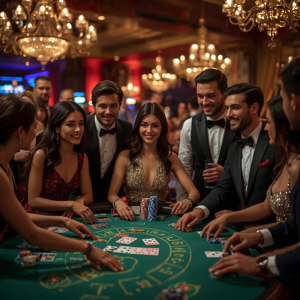 table de blackjack au Crazy Fortune Casino