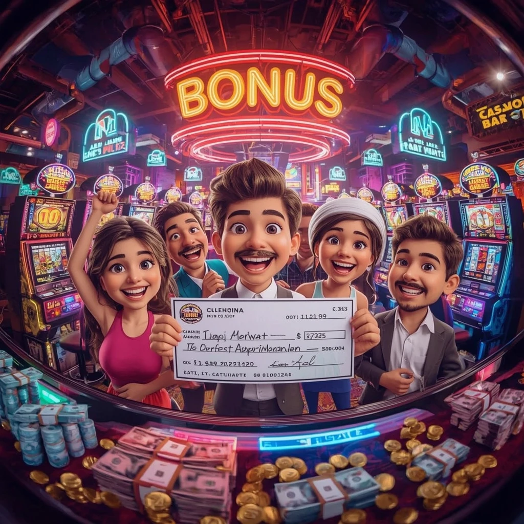 bonus dans les mains d'un homme au casino CRAZY FORTUNE CASINO