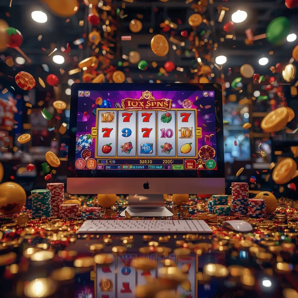 machines à sous sur l’écran CRAZY FORTUNE CASINO