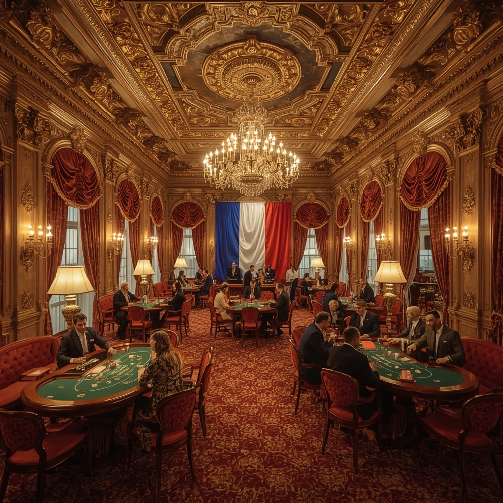 Le casino et le drapeau français CRAZY FORTUNE CASINO