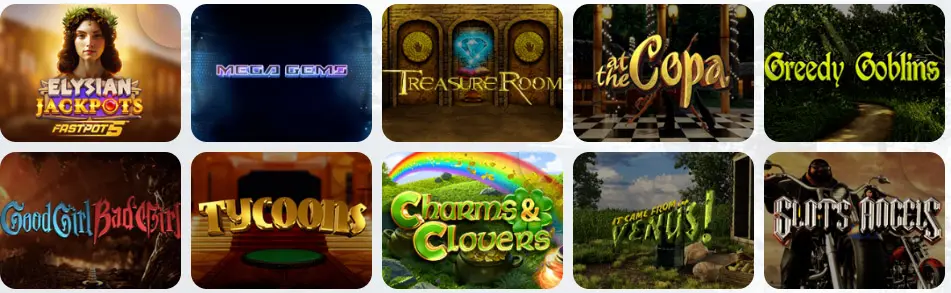 Les Jackpots au CRAZY FORTUNE CASINO